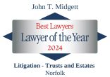 John T. Midgett Lawyer Of The Year
